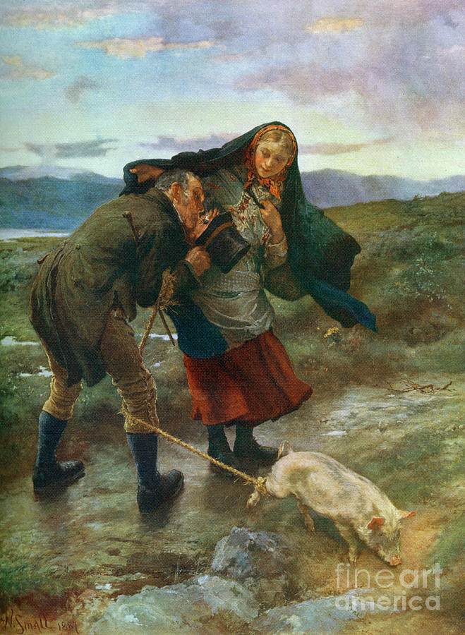 The Last Match, 1887, 1912.artist Drawing by Print Collector