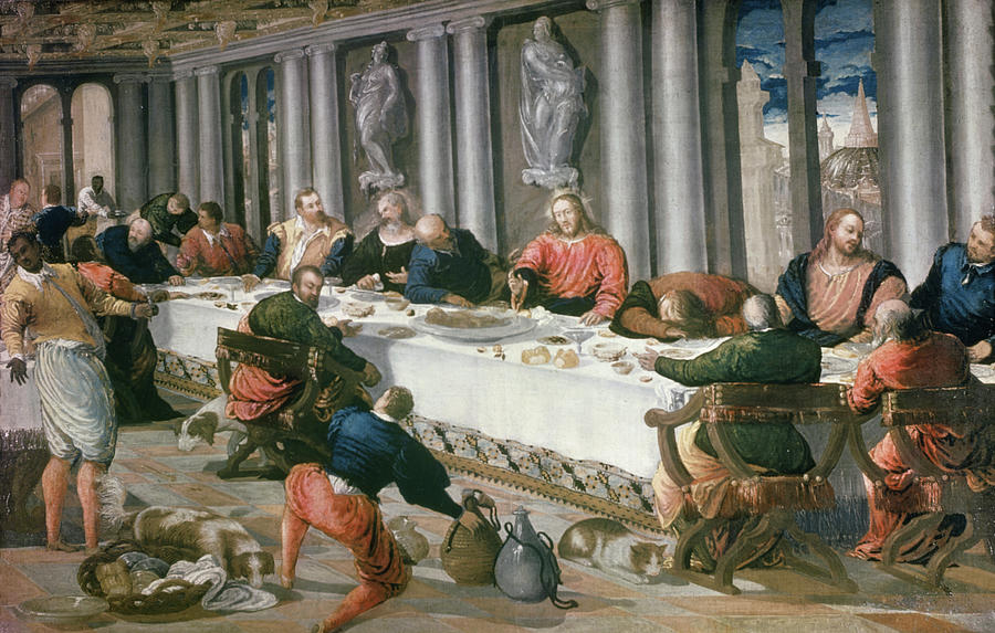 The Last Supper By El Greco Painting by Unknown El Greco | Pixels