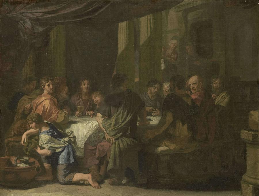 The Last Supper. Painting By Gerard De Lairesse - Fine Art America