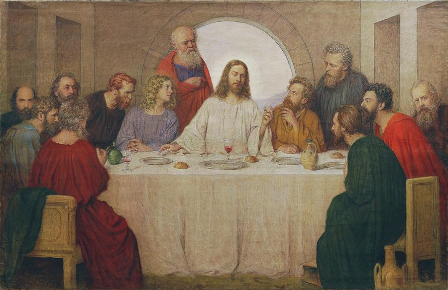 Leonardo Da Vinci Painting - The Last Supper by Tom Von Dreger
