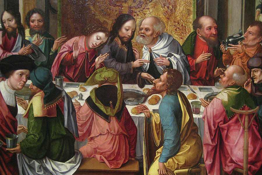The Last Supper Painting by Unknown