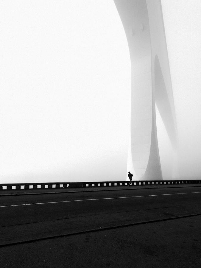 Mist Photograph - The Last Ten Miles by Fernando Correia Da Silva