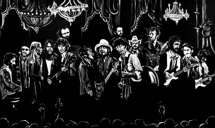 Bob Dylan Painting - The Last Waltz  by Melissa O Brien