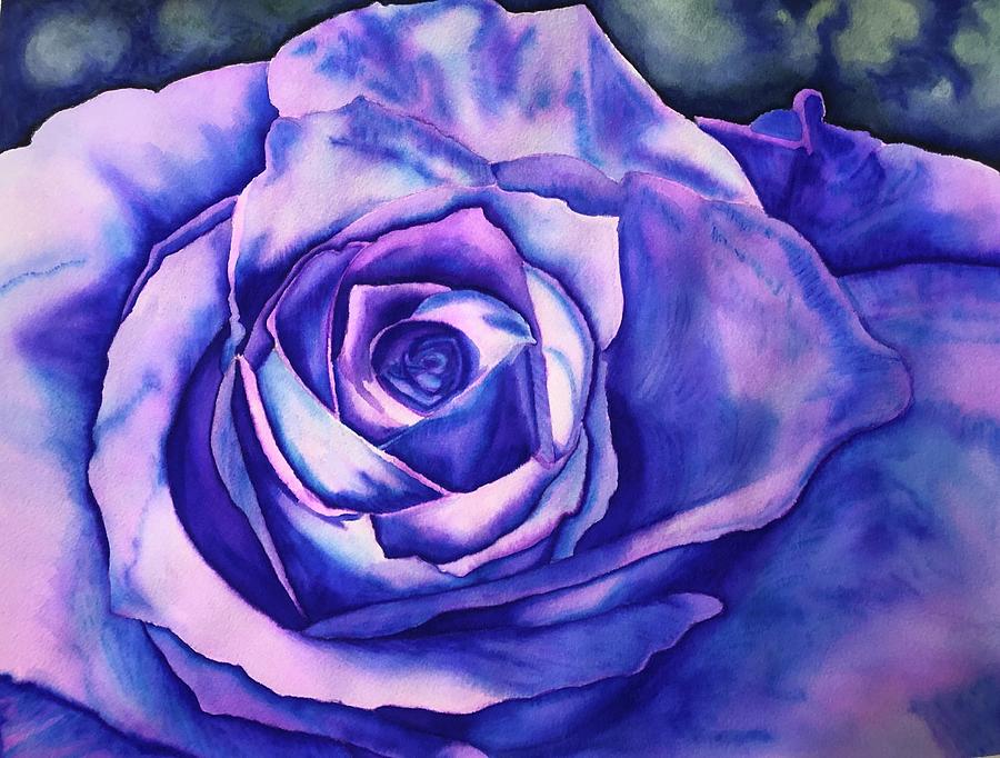 The Lavender Lady Painting by Dawn Neumeister - Fine Art America