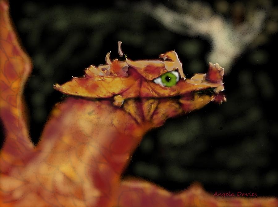 The Leaf Dragon Digital Art by Angela Davies