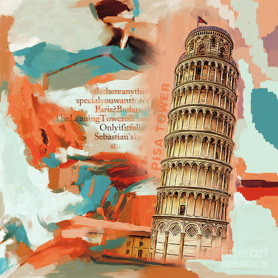 The Leaning Tower of Pisa Painting by Gull G