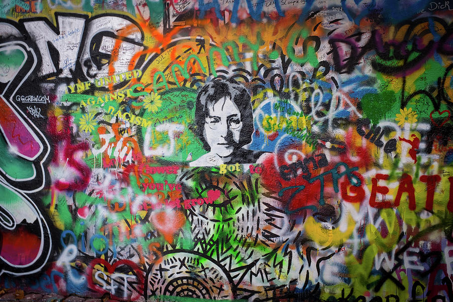 The Lennon Wall Photograph by Mark Duehmig