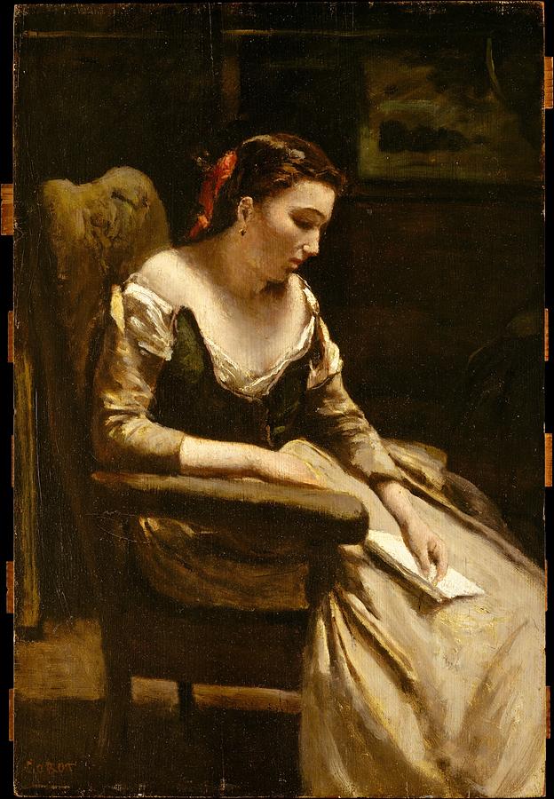 The Letter Ca 1865 Painting