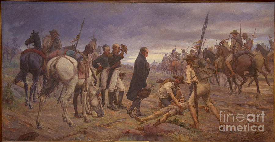The Liberator Crossing The Páramo De Drawing by Heritage Images