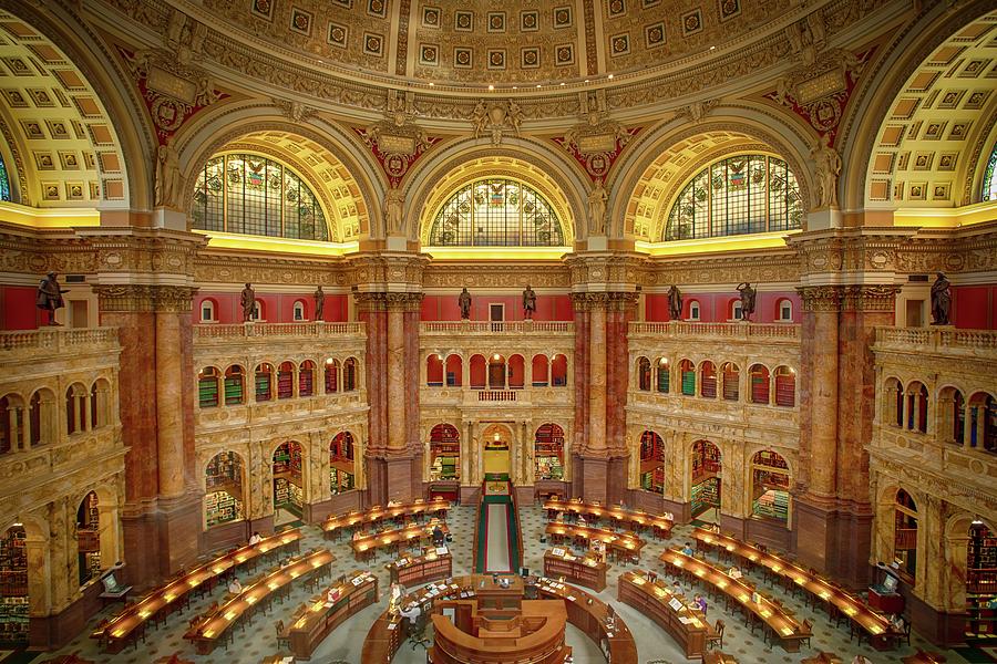 The Library of Congress Photograph by C  Renee Martin