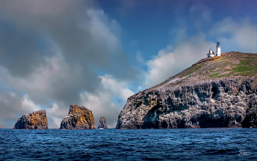 The Lighthouse On Anacapa Island Photograph by Endre Balogh