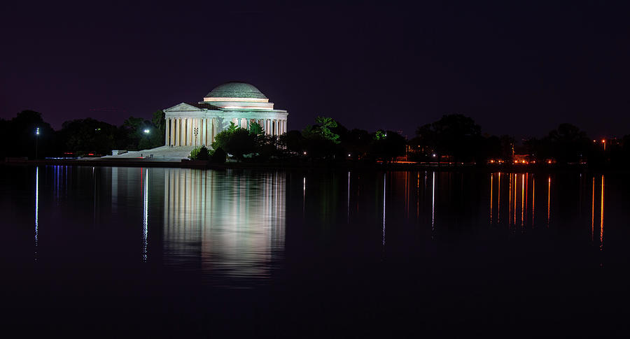 The Lincoln Memorial And The Reflecting Photograph by The Washington Post
