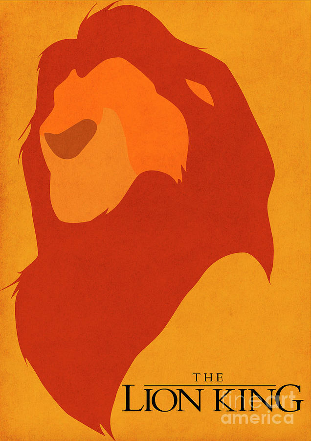 The lion king print Digital Art by Svit ArtPrints - Pixels