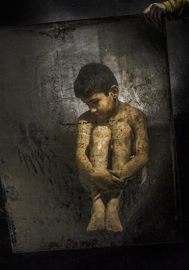 The Little Boy Photograph by Marjanmashhadi