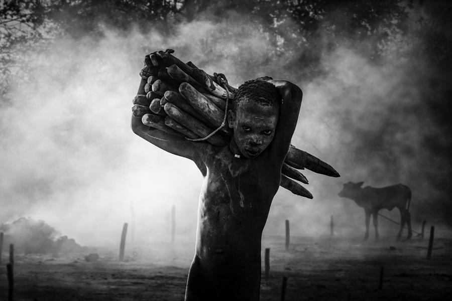 The Lives Of The Children Of Mundari, South Sudan Photograph by Svetlin Yosifov