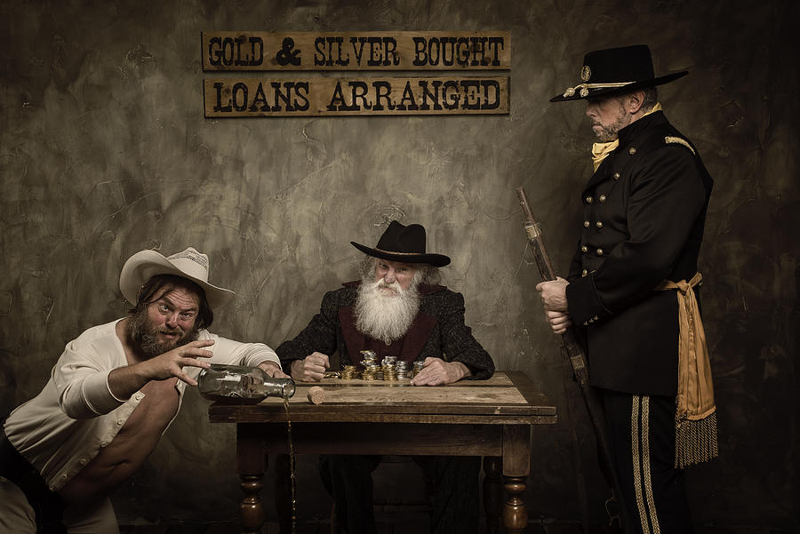 Lone Photograph - The Loan Arranger by Gerwyn Williams
