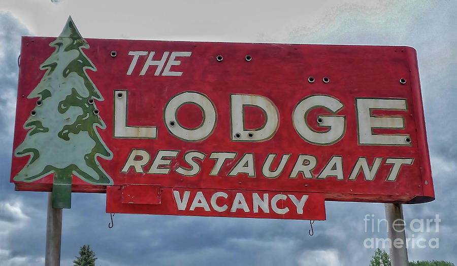 The Lodge Restaurant Photograph by Tony Baca