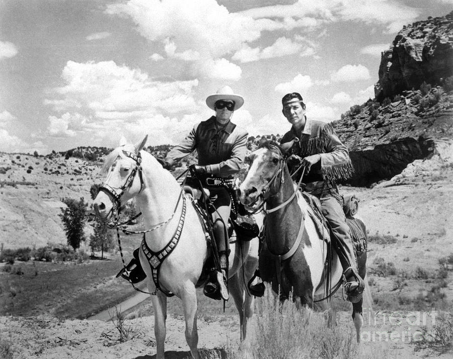 The Lone Ranger And Tonto Photograph by Bettmann