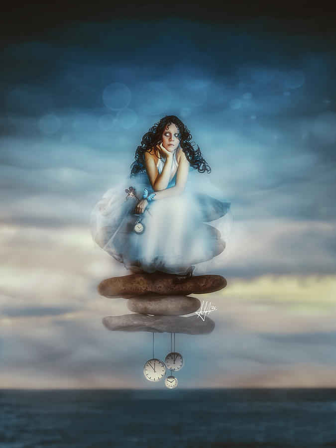 Surreal Digital Art - The Longest Delay by Mario Sanchez Nevado Surreal Digital Art - The Longest Delay by Mario Sanchez Nevado