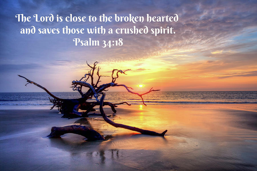 The Lord Is Near The Broken Hearted Photograph by Harriet Feagin