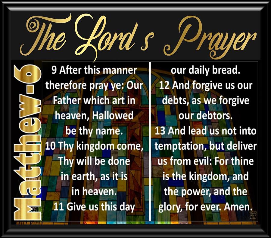 The Lord's Prayer Digital Art by Helen Price - Fine Art America