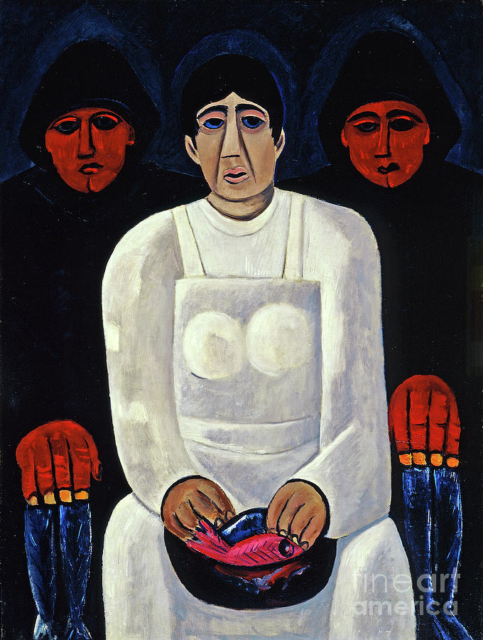 The Lost Felice, C.1939 Painting by Marsden Hartley