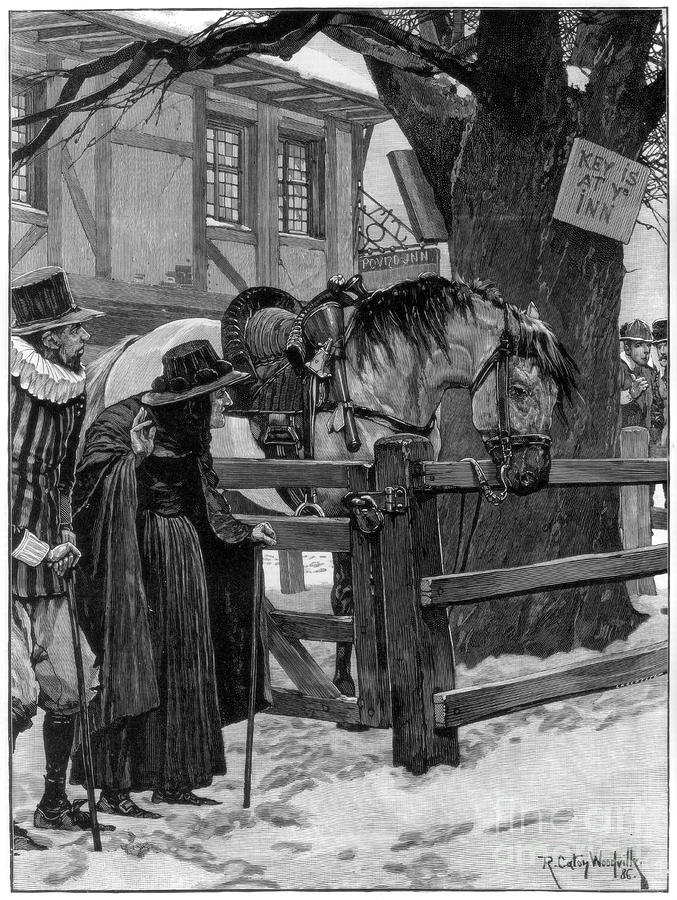 The Lost Troopers Horse, 1887 Drawing by Print Collector