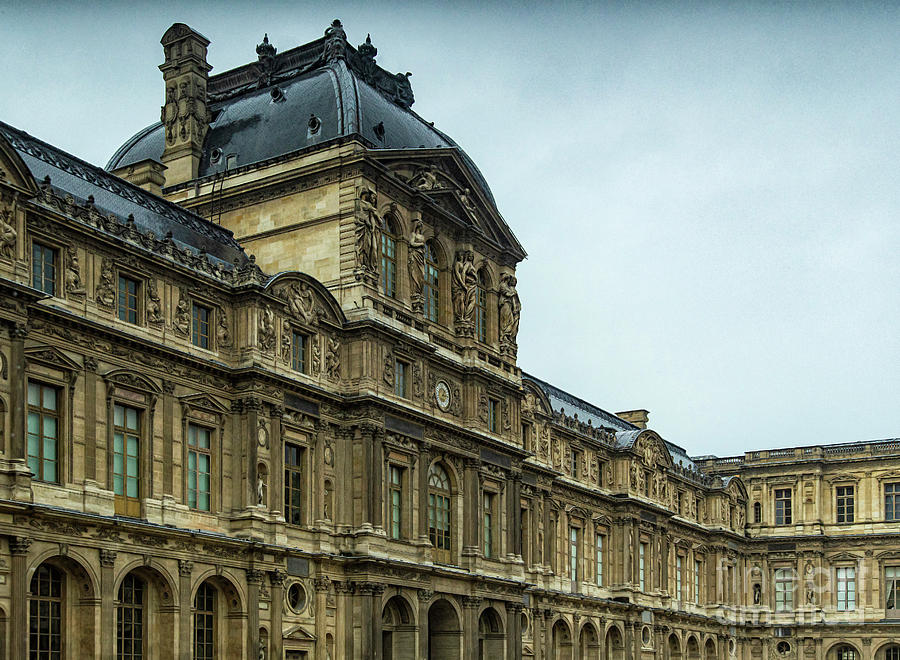 The Louvre Museum Paris France Musee Du Louvre Photograph By Wayne Moran