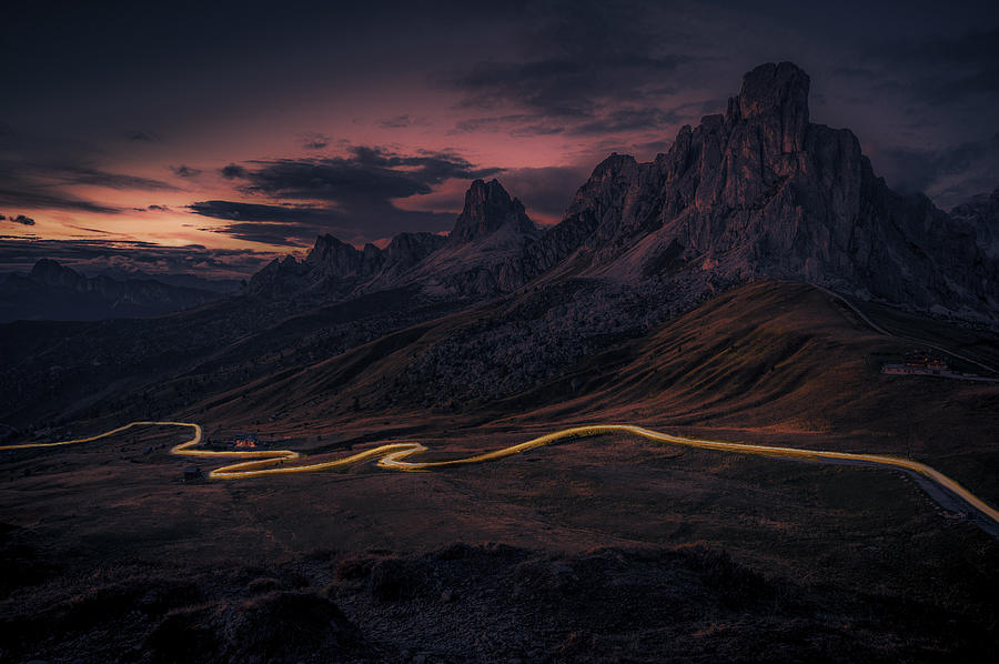 The Luminous Trail Photograph by Alessandro Traverso