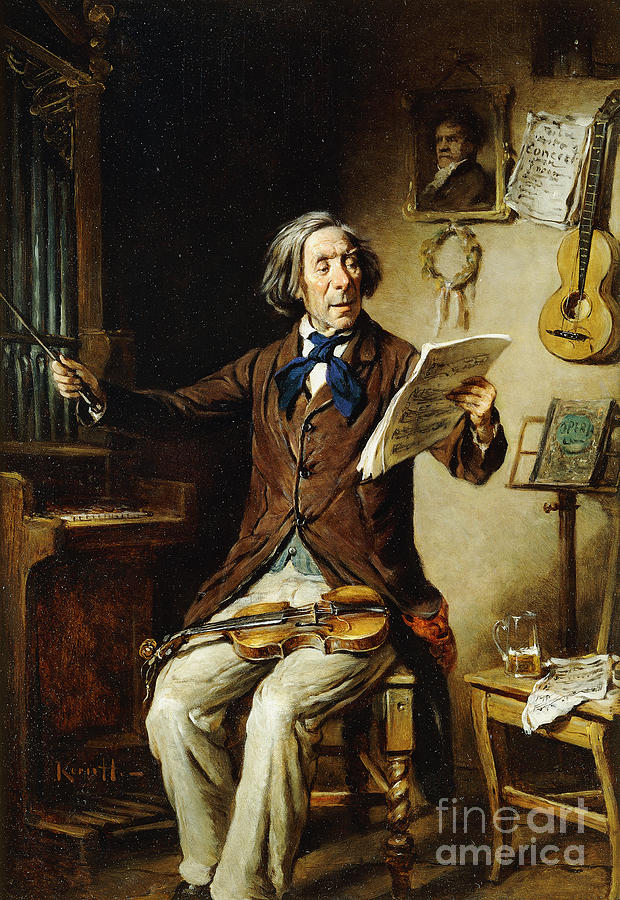 The Maestro Painting by Hermann Kern - Fine Art America