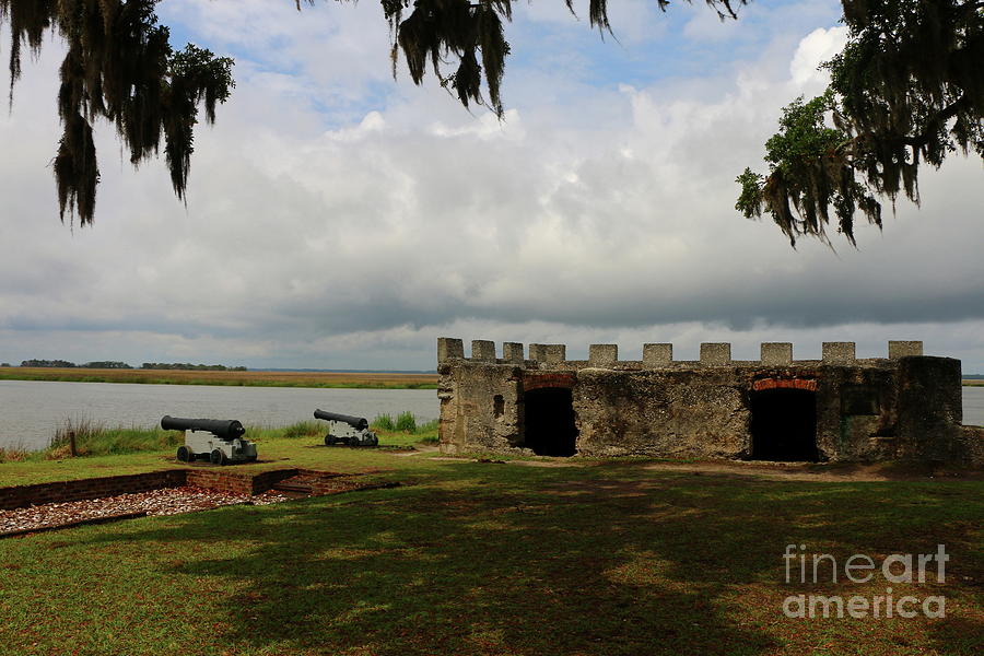 The Magazine of Fort Frederica Photograph by Christiane Schulze Art And Photography