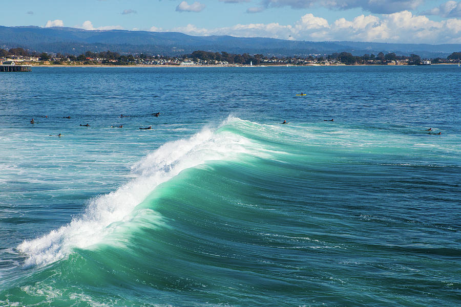 The Magical Huge Waves In The Bay Of Santa Cruz Make This A Surf