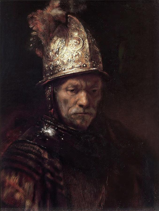 Rembrandt Painting - The Man With The Golden Helmet by Workshop Of Rembrandt Van Rijn