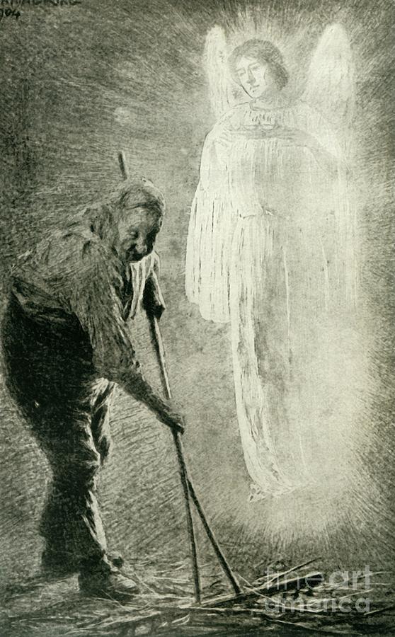 The Man With The Muck-rake Drawing by Print Collector