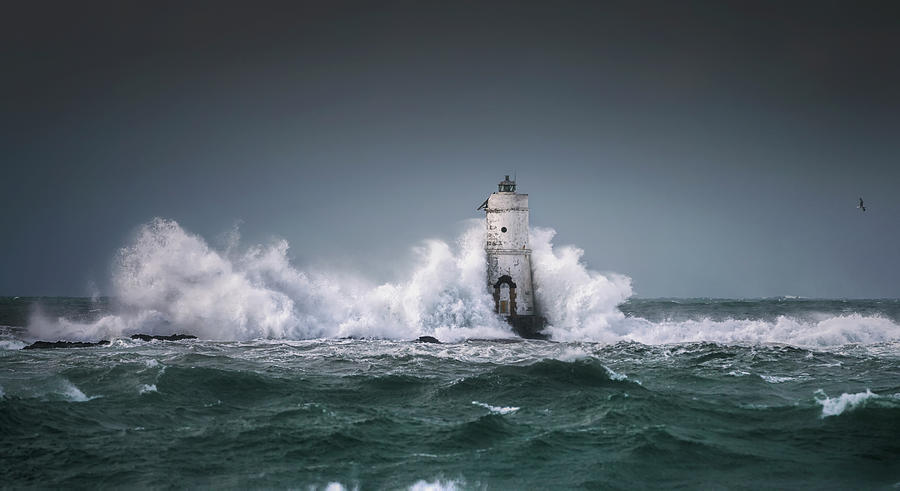 Lighthouse Photograph - The Mangiabarche by Daniele Atzori