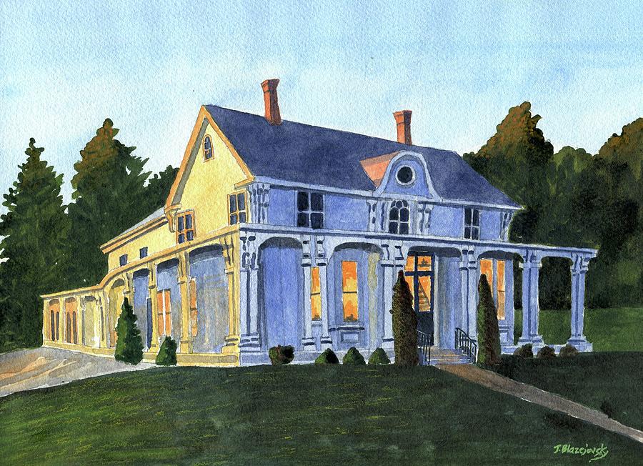 The Maple Grove Inn Painting by Jeff Blazejovsky