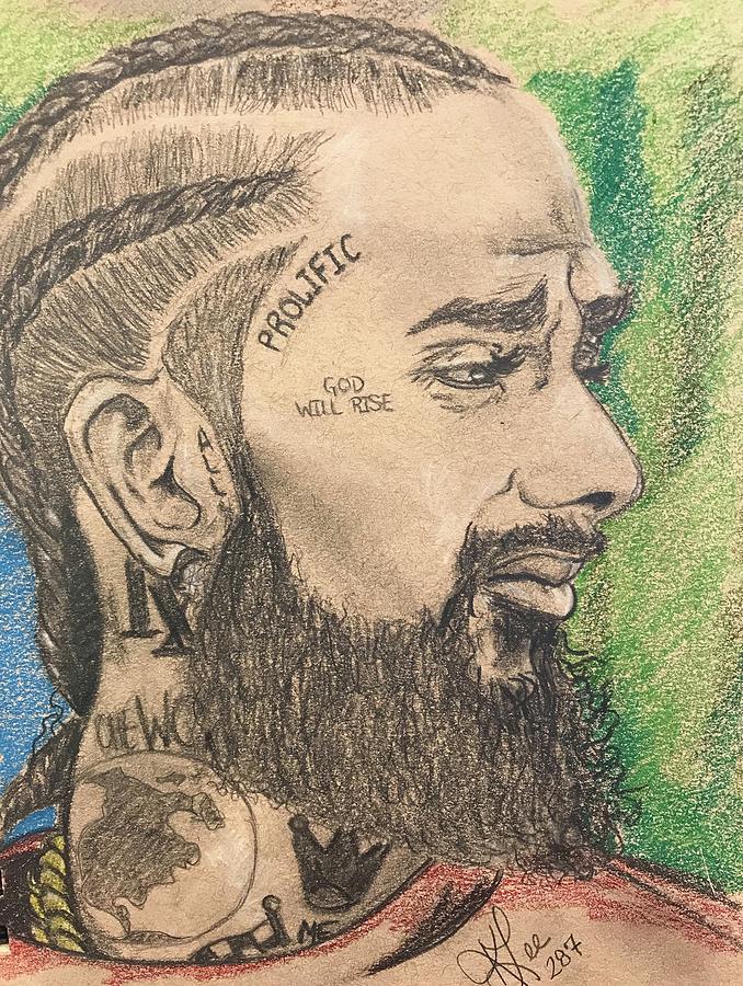 Nipsey Hussle Photograph - The Marathon Continues by Kay Lee