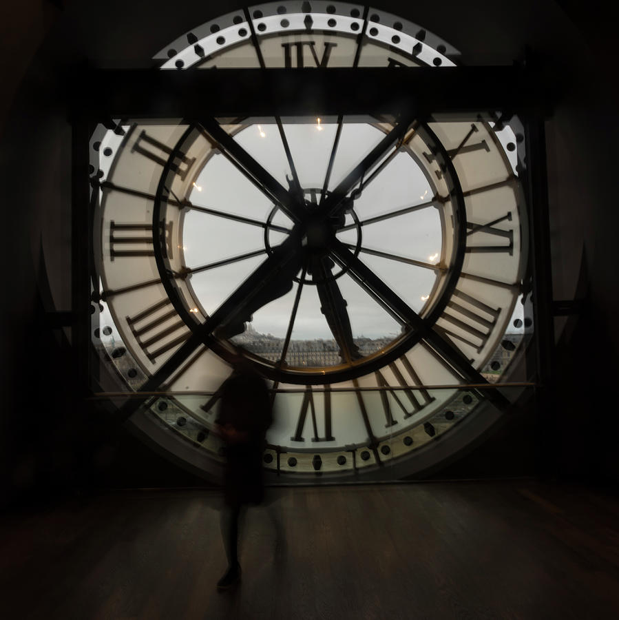 Paris Photograph - The March of Time by Alex Lapidus