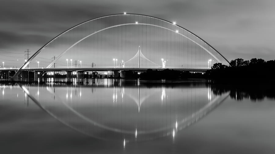 The Margaret McDermott Bridge Photograph by Robert Bellomy