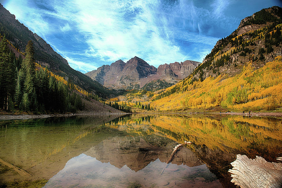 The Maroon Bells Photograph by Photography By Phillip Rubino