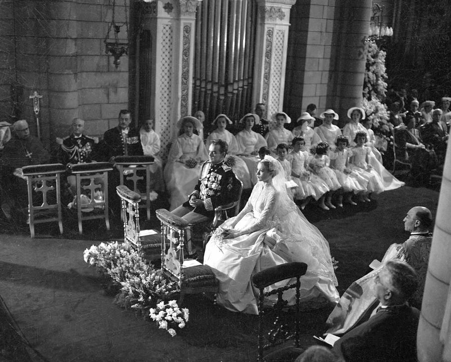 The Marriage Of Prince Rainier Of Photograph by Keystone-france