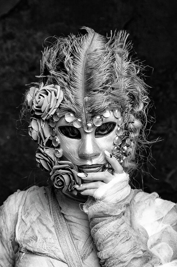 The mask Photograph by Vessela Banzourkova - Fine Art America