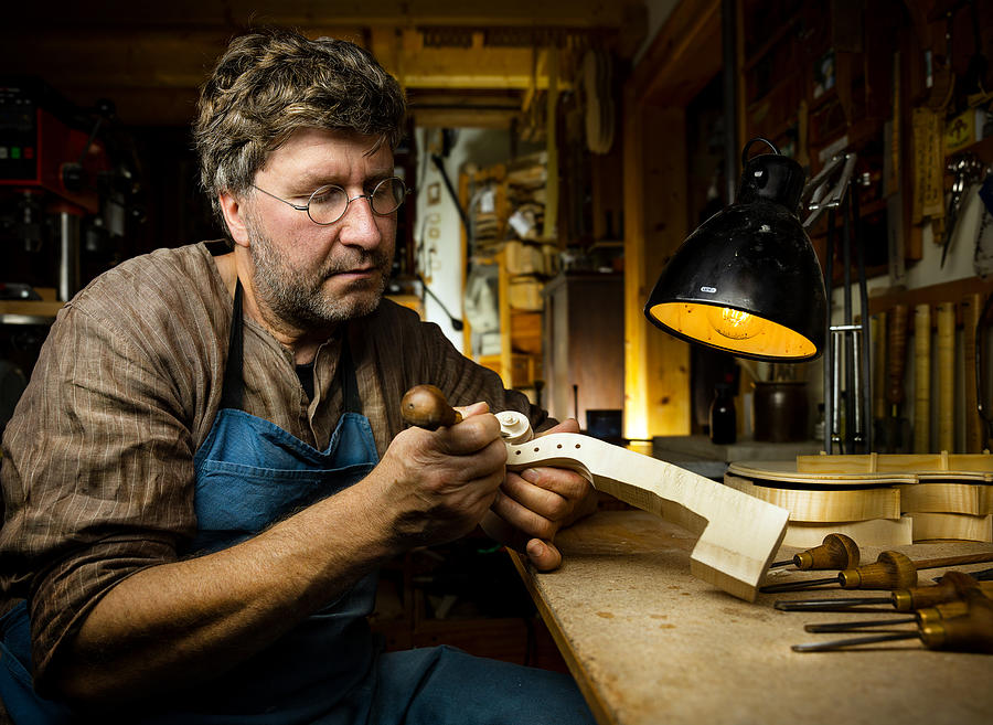 The Master At Work Photograph by Michael Allmaier - Fine Art America