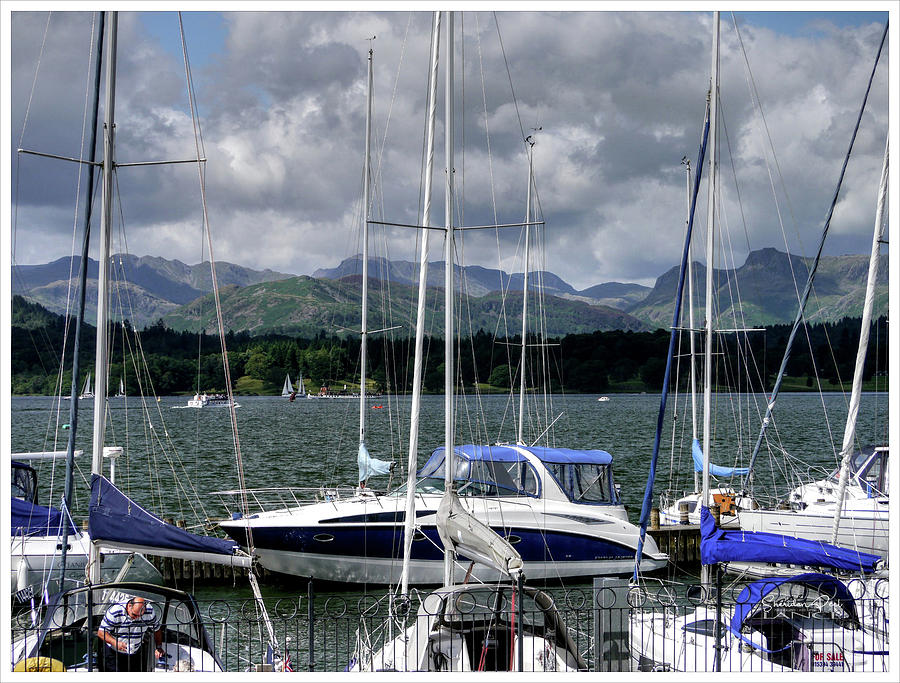 The Masts Of Lake Windermere by Lance Sheridan-Peel The Masts Of Lake Windermere by Lance Sheridan-Peel