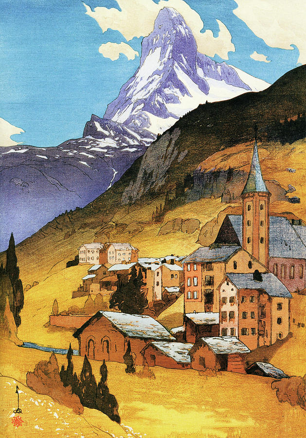 Architecture Painting - The Matterhorn - Digital Remastered Edition by Yoshida Hiroshi