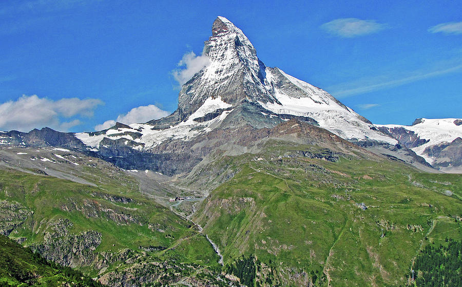 The Matterhorn In Summer Photograph by Photo By Bill Birtwhistle - Pixels