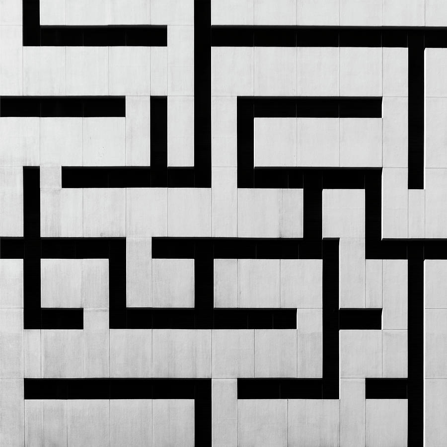 Square - The Maze Photograph by Stuart Allen