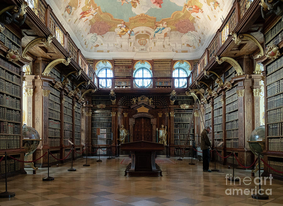 The Melk Abbey Library Photograph