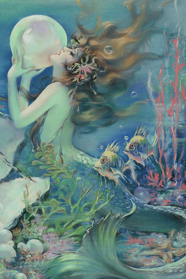The Mermaid Painting by Henry Ohara Clive