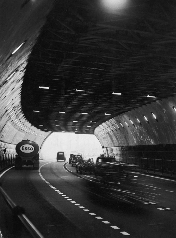 The Mersey Tunnel Photograph by John Chillingworth